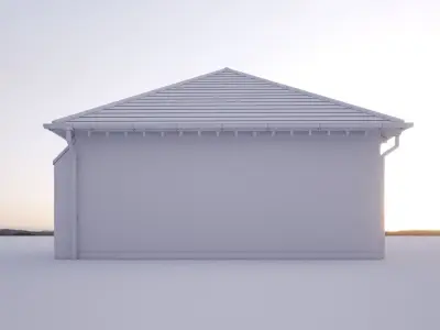 British House Bosc Garage CP-2A 3D model