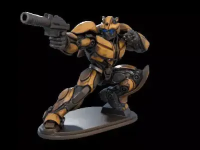 Bumblebee Transformer 3D print model