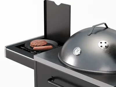 Barbecue 46 3D model