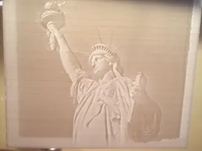 Statue Of Liberty Lithophane Free 3D print model