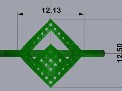 001 Gold ring for woman 3D print model