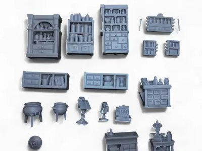 Potion Shop 3D print model
