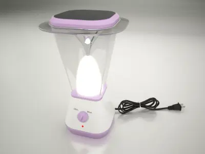 Modern Hurricane Lamp 3D model