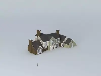 Nice house version 1 3D model