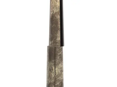 Serac Floor Lamp Dark 3D model