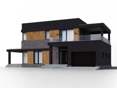 Modern House 3D model