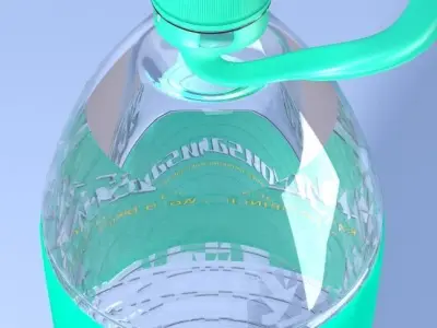 WATER BOTTLE 3D model