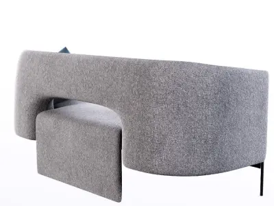 set recreation area sofa Virgin Misura Emme 3D model