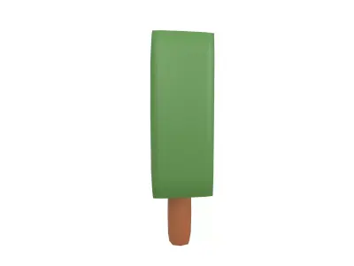 Cartoon Tree v15 002 Low-poly 3D model