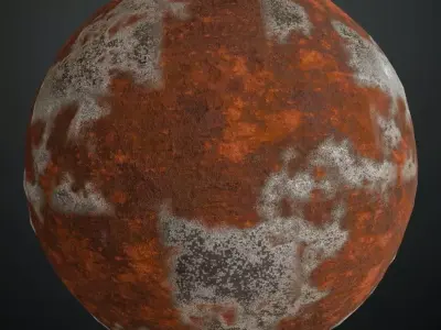 Rusty Extreme Metal Weathered PBR Seamless Texture