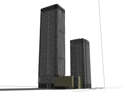 vacation spot-Resort-Fashion Leisure Hotel-0155 3D model