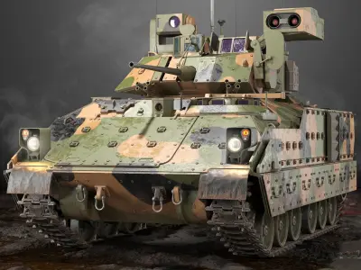  American Wheeled And Tracked Military Vehicles 20 in 1 PBR 