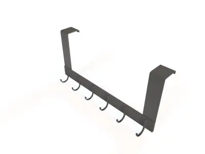 Door hanger model Low-poly 3D model