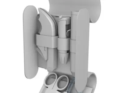 Dredd 2012 Utility Belt Med Kit 3D print model