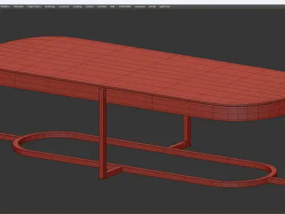 AOUL Opera Contemporary by Angelo Cappellini Low-poly 3D model