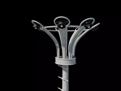 Stadium Light Tower 3D model