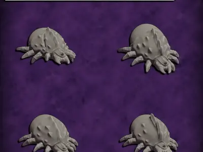 Space Bug Swarmers 3D print model