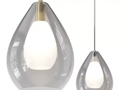 Arteriors Nala Pendant Lamp 3D model