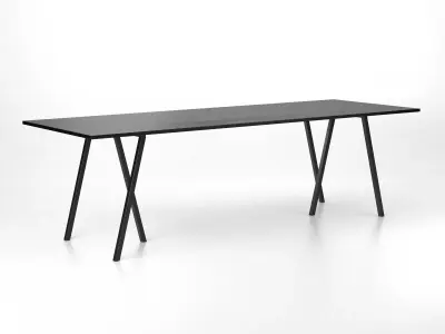 Loop Stand Table 3D model