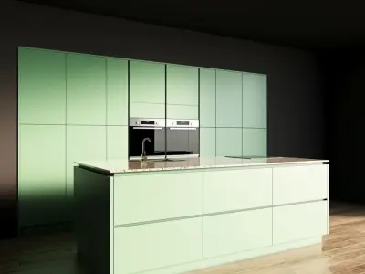 71-Kitchen11 matte 6 3D model