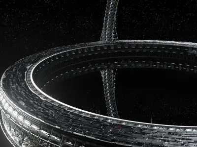 Space-station - Original design 3D model