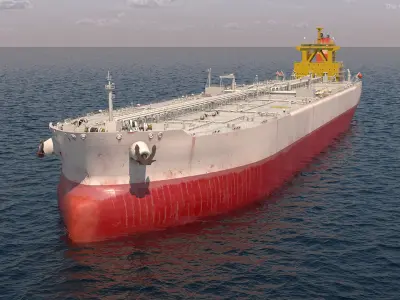  Cargo Oil Supertanker 