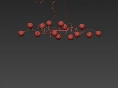 Big Bubbles Kite 3D model purchase