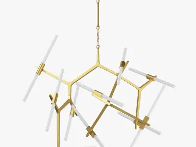 74220x Struttura Lightstar Chandelier 3D model