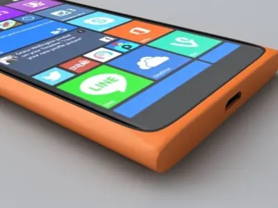 Nokia Lumia 730 3D model
