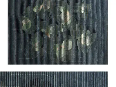 FLORAL GREY 3D model