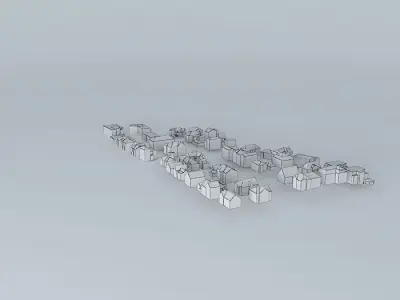 Fagerborg south  Fasting street Free 3D model