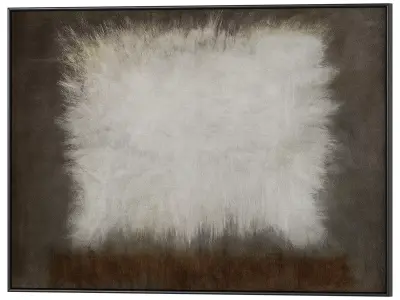 Set of 3 Abstract Paintings in Frames 3D model 94