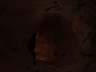 CAVE 3D MODEL Low-poly 3D model