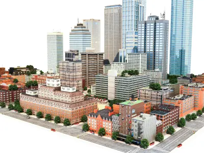 City model 3D model
