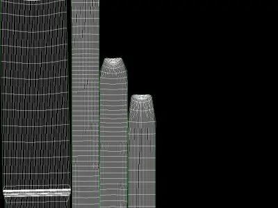 Post-Arm-4 railing 3D model