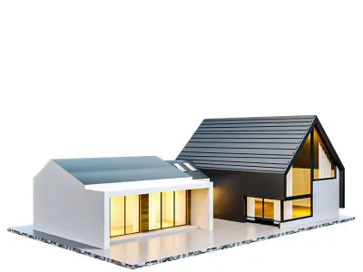 MODREN HOUS N6 3D model