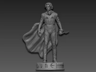 Paul Atreides Dune 3D print model