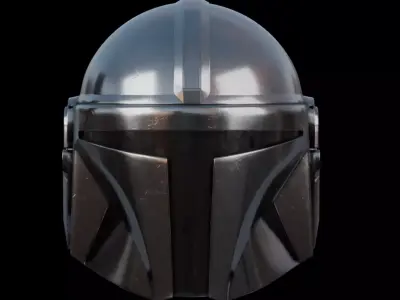 Mandalorian Helmet 3D model