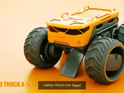 SCI-FI VEHICLES COLLECTION 01 3D Model Pack