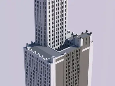 Pittsfield Building 3D print model
