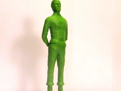 Mr spock statue 3D print model