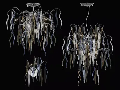 792 Mocco Lightstar Collection of Lamps 3D Model Pack