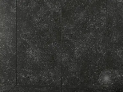 Stone Wall Tiles Kibo Black 120x270 Set 2 Texture