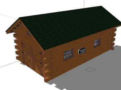 Creative Design-Holiday Cabin-093 3D model