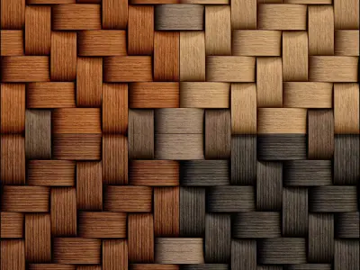 Unlimited Bamboo Weave 05 - Procedural SBSAR Texture