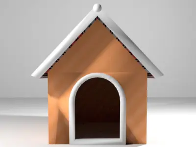 Dog House - Type 1 3D model