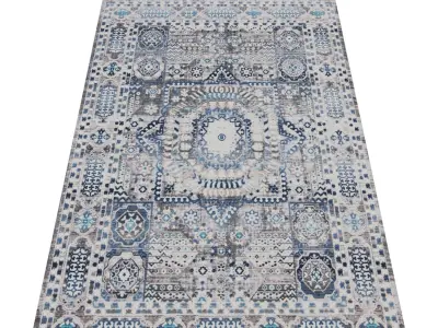 Rug Set 6 pcs area 3D model