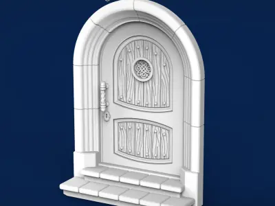 House doors 3D print model