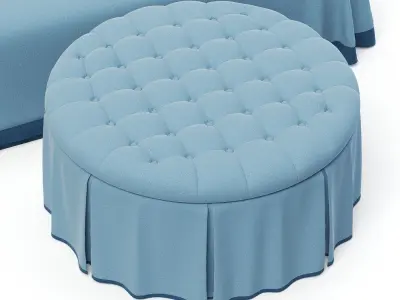 Bed with Canopy 3D model