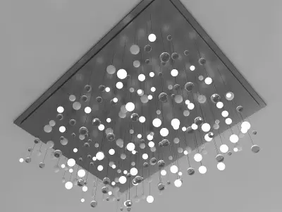 ceiling light 3D model 118